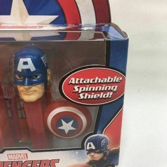 PEZ MARVEL AVENGERS IRON MAN CAP AMERICA collect‎ - Picture 3 of 10